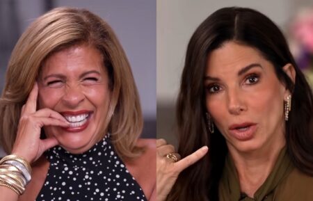 Hoda Kotb and Sandra Bullock on the September 8, 2026, episode of NBC's 'Today.'
