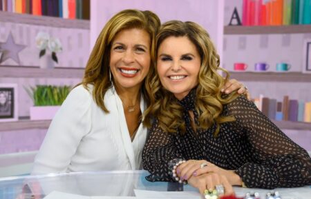 Hoda Kotb and Maria Shriver on Tuesday, December 10, 2019, 'Today,' NBC.