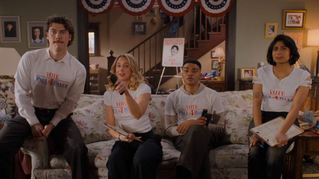 Jack Innanen, Lucy Freyer, Owen Thiele, and Amita Rao, 'Adults,' Season 2, Episode 8, FX/Hulu, 2026.