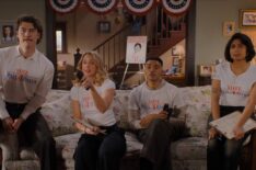 Jack Innanen, Lucy Freyer, Owen Thiele, and Amita Rao, 'Adults,' Season 2, Episode 8, FX/Hulu, 2026.