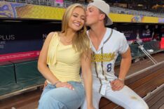 Jackson Olson and Maggie Sajak