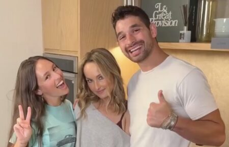 Jade Marie De Laurentiis Thompson, Giada De Laurentiis, and Alan Bersten, Instagram, September 2, 2026.