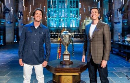 James and Oliver Phelps, 'Harry Potter: Wizards of Baking,' Season 2, Episode 6, Food Network, 2025.