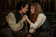 Jamie Roy and Harriet Slater, 'Outlander: Blood of My Blood,' Season 2, Episode 1, Starz, September 18, 2026.
