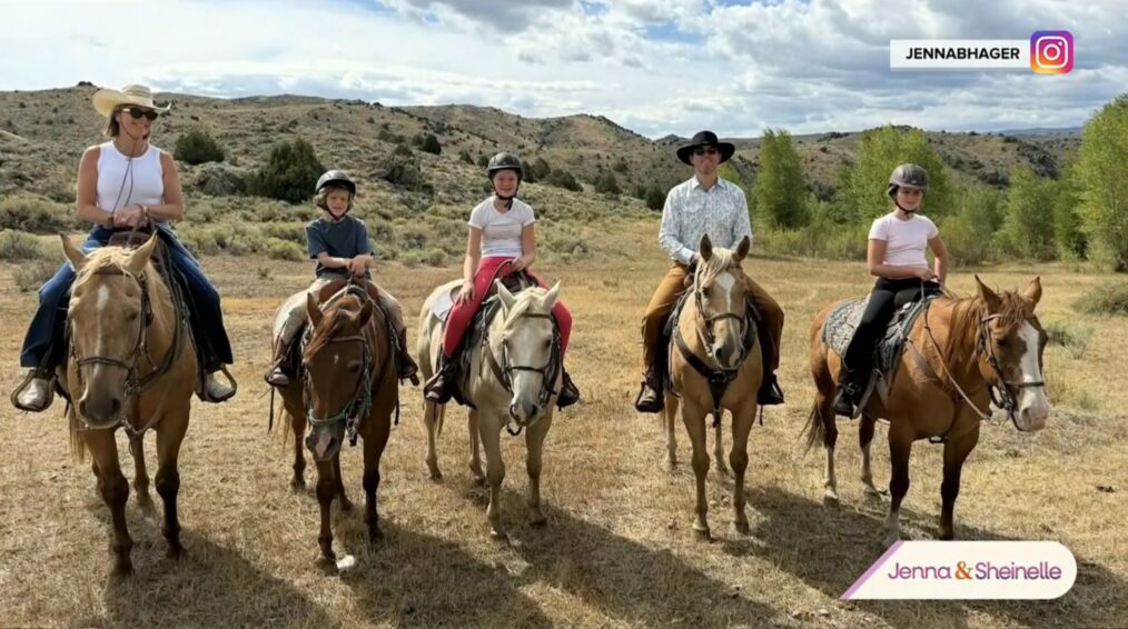 Photo of Jenna Bush Hager and Henry Hager with kids Hal, Mila, and Poppy shown on the September 8, 2026, episode of NBC's 'Today With Jenna & Sheinelle.'