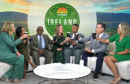 Jenna Bush Hager, Sheinelle Jones, Al Roker, Savannah Guthrie, Craig Melvin, Carson Daly, and Dylan Dreyer on the September 10, 2026, episode of NBC's 'Today.'