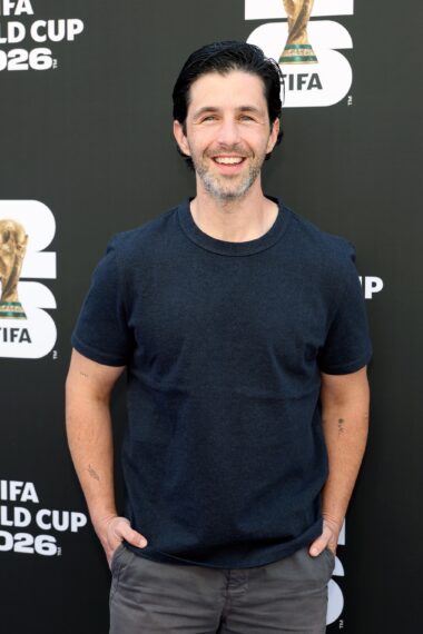 Josh Peck attends the FIFA World Cup 2026 Group D match between USA and Paraguay at Los Angeles Stadium on June 12, 2026 in Inglewood, California.