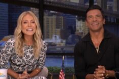 Kelly Ripa and Mark Consuelos on the September 8, 2026, episode of 'Live With Kelly and Mark.'