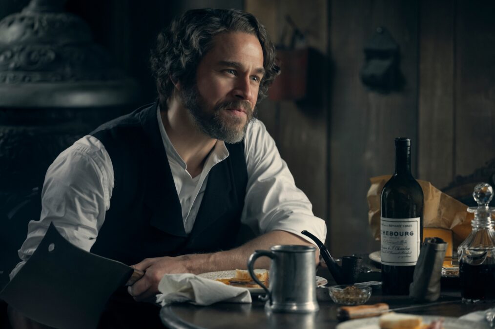 Monster: The Lizzie Borden Story. Charlie Hunnam as Andrew Borden in episode 403 of Monster: The Lizzie Borden Story. Cr. Suzanne Tenner/Netflix © 2026