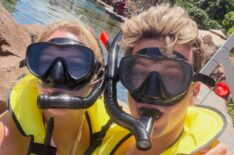Jackson Olson and Maggie Sajak