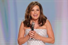 Host Mariska Hargitay speaks onstage during the 78th Primetime Emmy Awards at Peacock Theater on September 14, 2026 in Los Angeles, California.