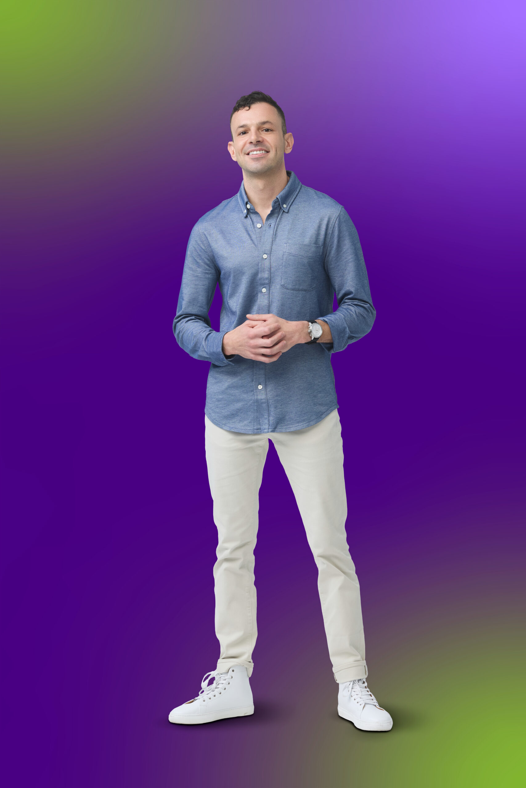 Michael Arisco in season 11 of Love is Blind