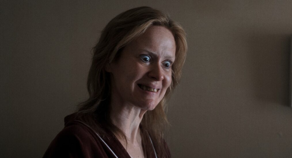 Monster: The Lizzie Borden Story. Sarah Paulson as Aileen Wuornos in episode 404 of Monster: The Lizzie Borden Story. Cr. Courtesy of Netflix © 2026