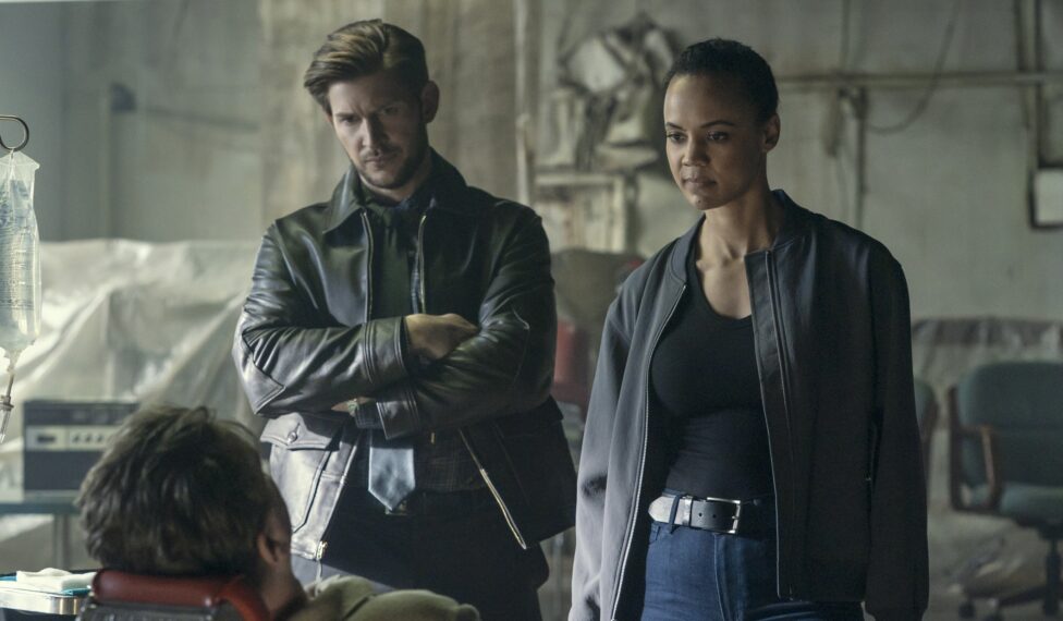 NeagleyCredit: Robin Cymbaly/Prime Copyright: © Amazon Content Services LLC Description: Greyston Holt, Maria Sten