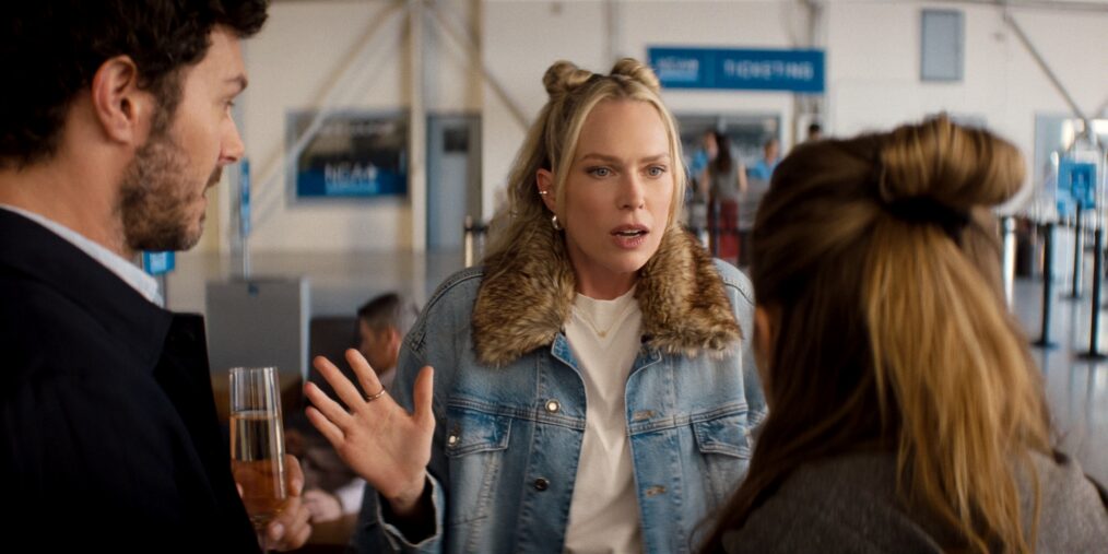 Adam Brody as Noah, Erin Foster as Nicole in episode 304 of Nobody Wants This