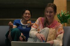 Rachel Marsh and Lili Reinhart as Anh and Olive in 'TheLove Hypothesis'