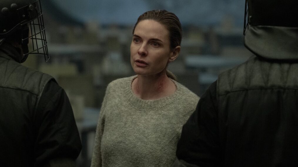 Rebecca Ferguson, 'Silo,' Season 3, Episode 10, Apple TV, premieres September 4, 2026.