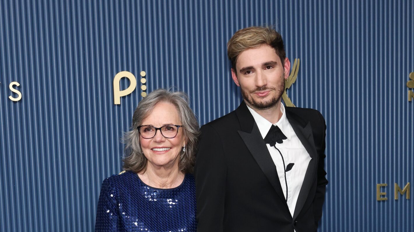 Sally Field and Sam Greisman at the 2026 Emmy Awards