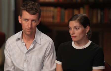 Patrick Clancy and his wife Rachel Danis