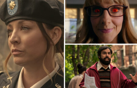 STUART FAILS TO SAVE THE UNIVERSE, Kunal Nayyar, Kaley Cuoco, Melissa Rauch ©HBO Max / Courtesy Everett Collection