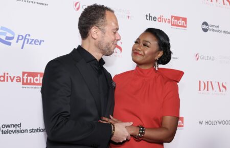 Tatyana Ali and husband Vaughn Rasberry