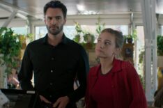 Tom Bateman and Lili Reinhart as Adam and Olive in 'The Love Hypothesis'