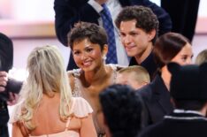 Zendaya and Tom Holland at the 78th Emmy Awards