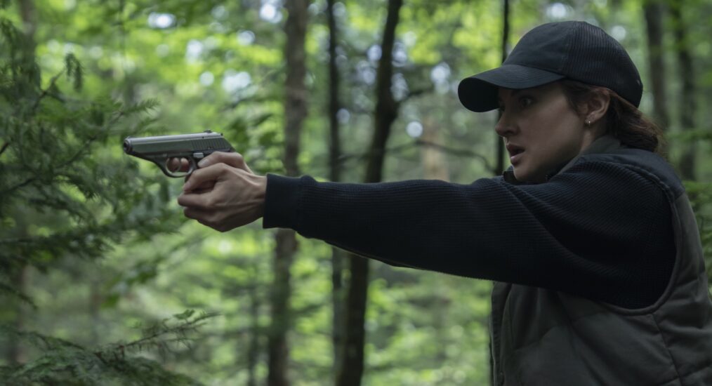 Unabomber. Shailene Woodley as Joanne Miller in Unabomber. Cr. Philippe Bosse/Netflix ©2026