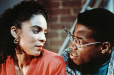 Jasmine Guy as Whitley Gilbert and Kadeem Hardison as Dwayne Wayne in ‘A Different World’ (1987)