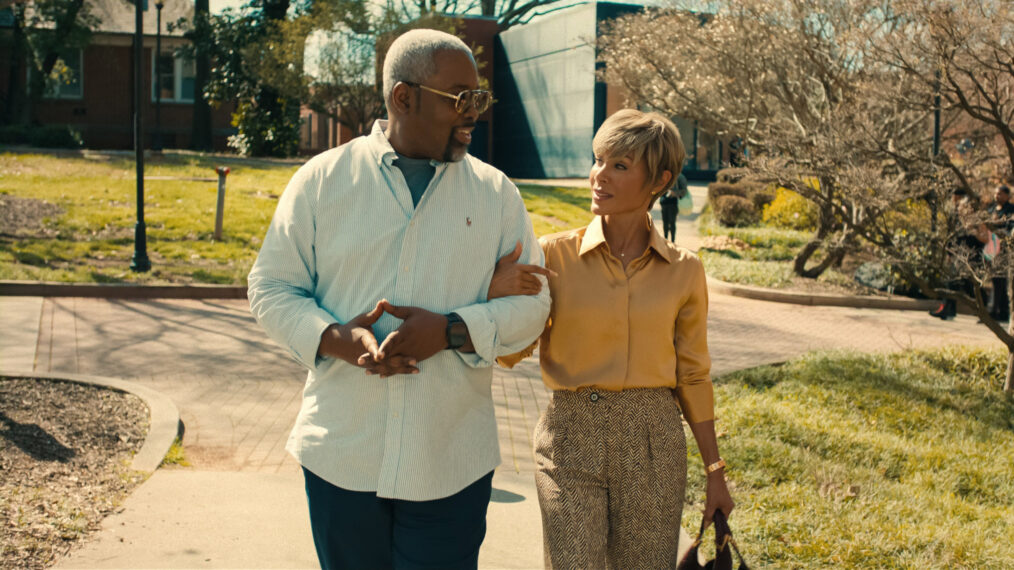 Kadeem Hardison as Dwayne Wayne and Jada Pinkett Smith as Lena James in ‘A Different World’ (2026)