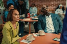 Jasmine Guy as Whitley, Kadeem Hardison as Dwayne in 'A Different World'