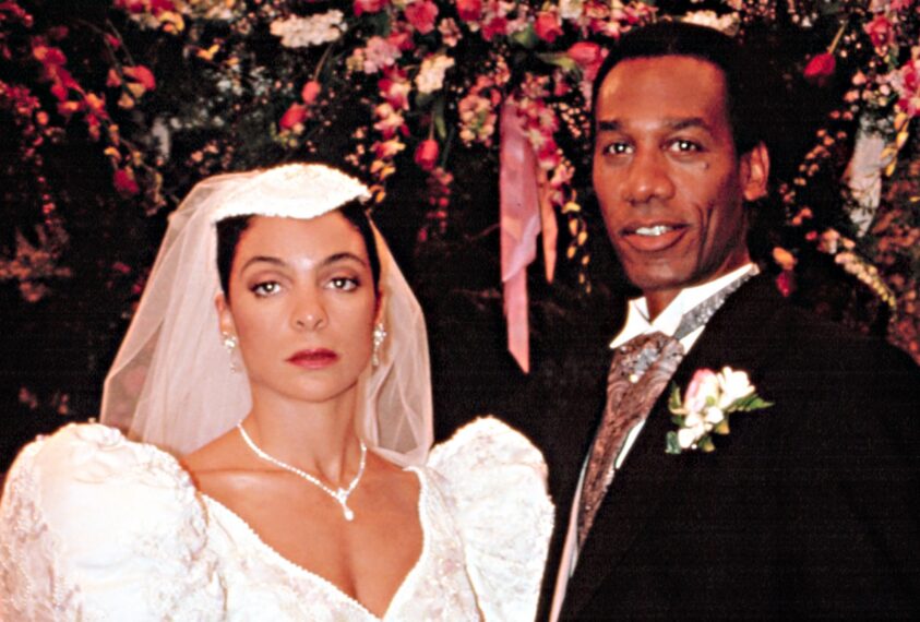 A DIFFERENT WORLD, Jasmine Guy, Joe Morton, in the episode,