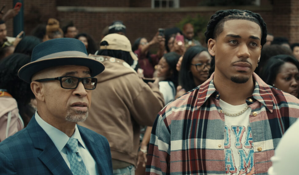 Darryl M. Bell and Cornell Young IV in 'A Different World'