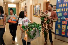 Quinta Brunson and Tyler James Williams in 'Abbott Elementary' Season 6