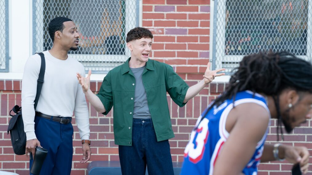 Tyler James Williams and Chris Perfetti in 'Abbott Elementary' Season 6