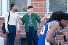 Tyler James Williams and Chris Perfetti in 'Abbott Elementary' Season 6