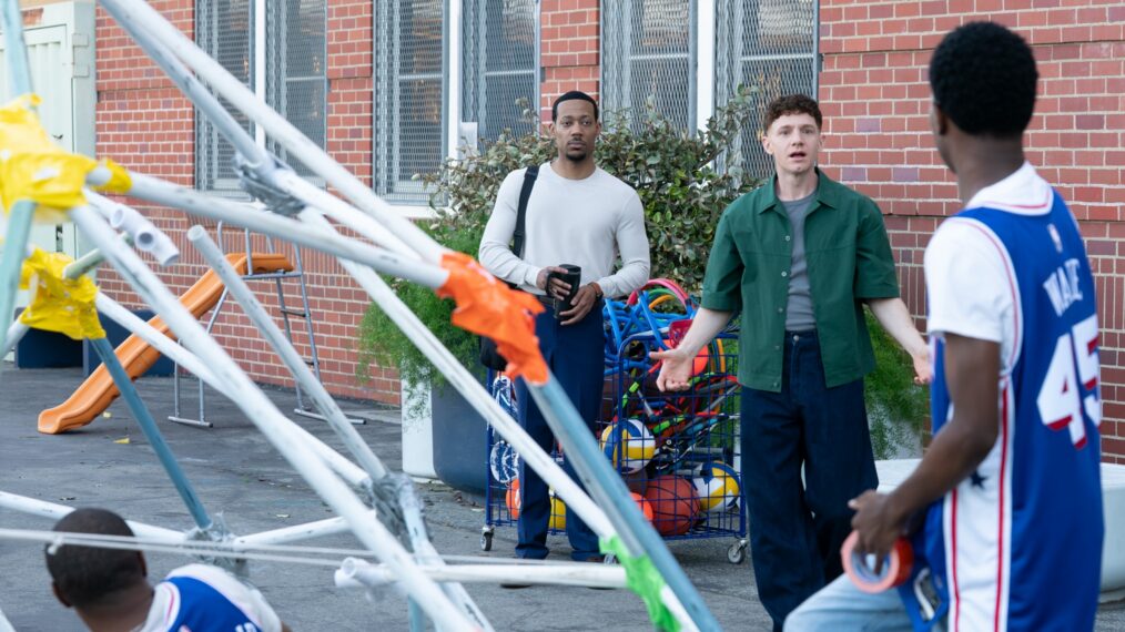 Tyler James Williams and Chris Perfetti in Season 6
