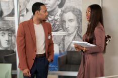 Tyler James Williams and Janelle James in 'Abbott Elementary' Season 6