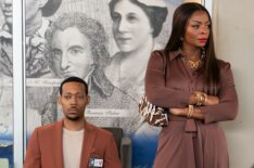Tyler James Williams and Janelle James in 'Abbott Elementary' Season 6