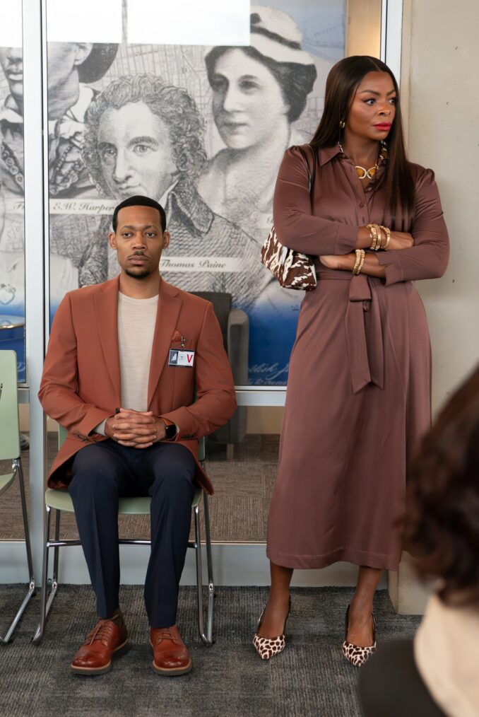 Tyler James Williams and Janelle James in 'Abbott Elementary' Season 6
