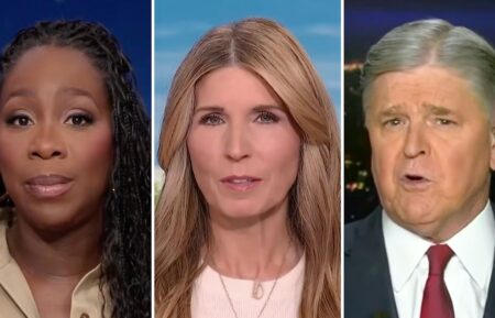 Abby Phillip, Nicolle Wallace, and Sean Hannity