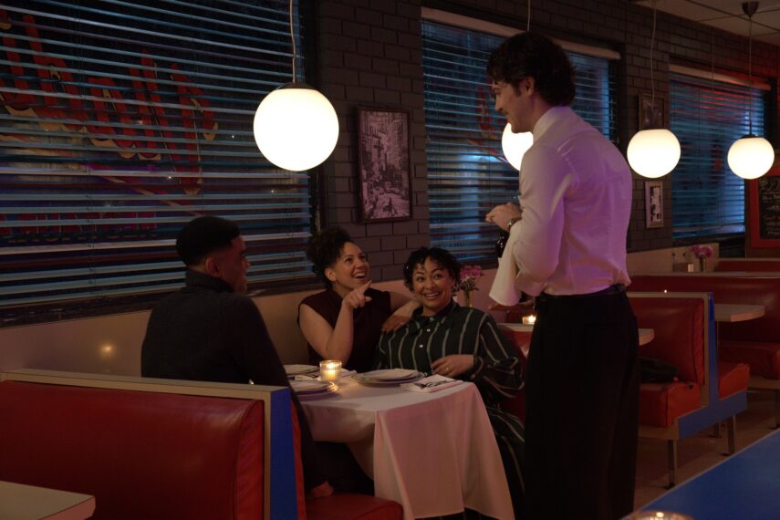 Owen Thiele, Cassandra Blair, Raven-Symoné, and Jack Innanen in 'Adults' Season 2 