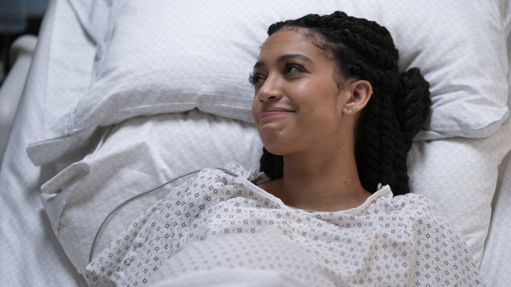 Samantha Logan in 'All American'