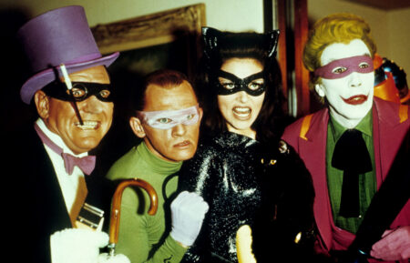 BATMAN, (aka BATMAN: THE MOVIE), Burgess Meredith, Frank Gorshin, Lee Meriwether, Cesar Romero, 1966,