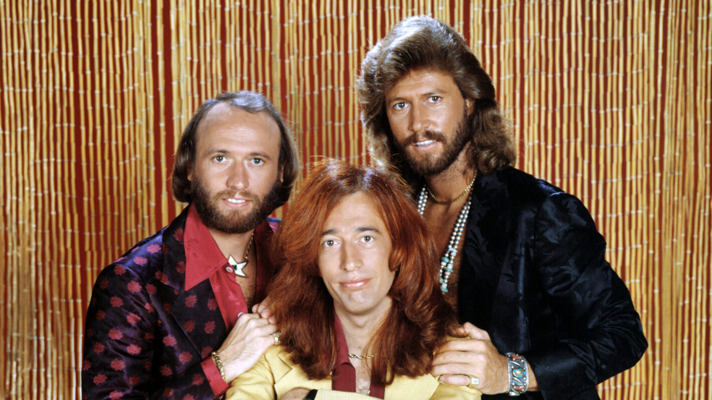 BEE GEES, Maurice Gibb, Robin Gibb, Barry Gibb, circa mid-1970s