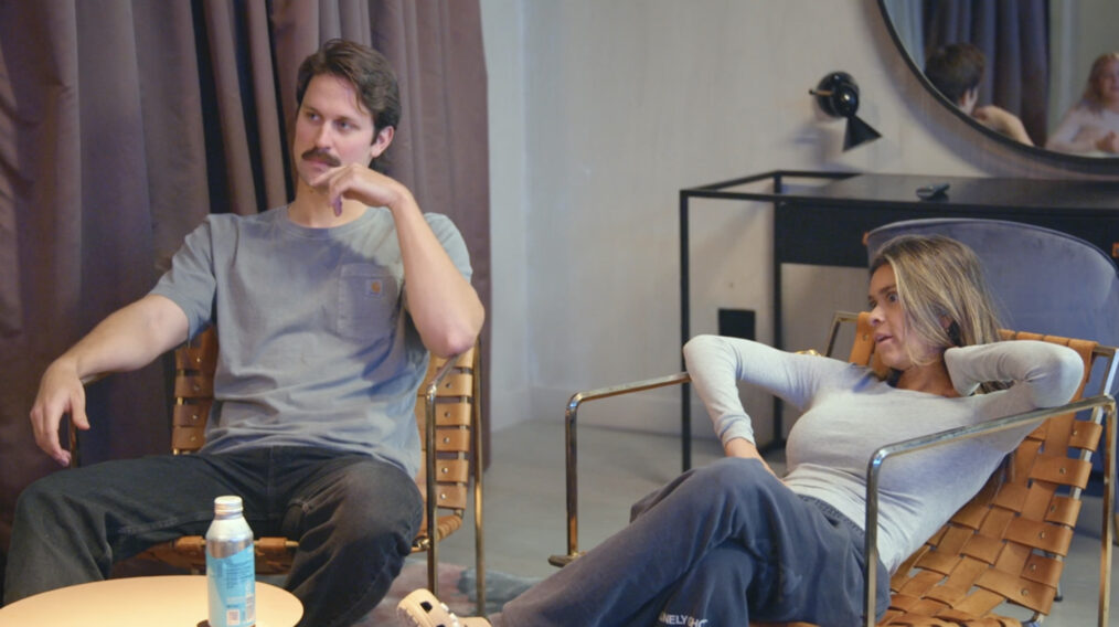 Ben Lambert and Taylor Frankie Paul in 'The Secret Lives of Mormon Wives' Season 5
