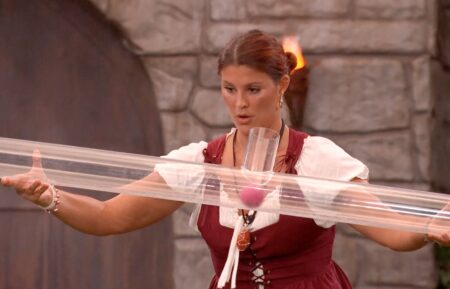 "Big Brother 28" Houseguest Haley Thogmartin during the medieval twist on week 8