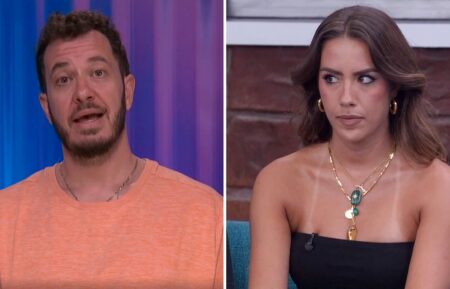 (left) Rick Devens on "Big Brother" Season 28, (right) Dee Valladares