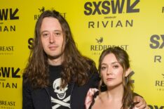 Billie Lourd and Austen Rydell at the The Pirate King during the 2026 SXSW Conference and Festivals at State Theatre on March 16, 2026 in Austin, Texas.
