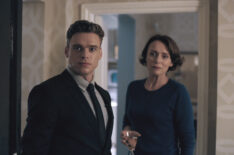 Richard Madden as David Budd and Keeley Hawes as Julia Montague in ‘Bodyguard’